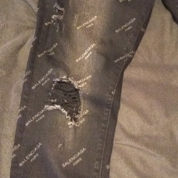 Men's size 36 Balenciaga Paris Jeans. Used - Picture 2 of 8